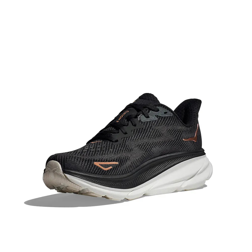 Hoka Clifton 9 Women’s Sneakers – Black