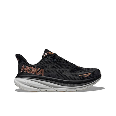 Hoka Clifton 9 Women’s Sneakers – Black