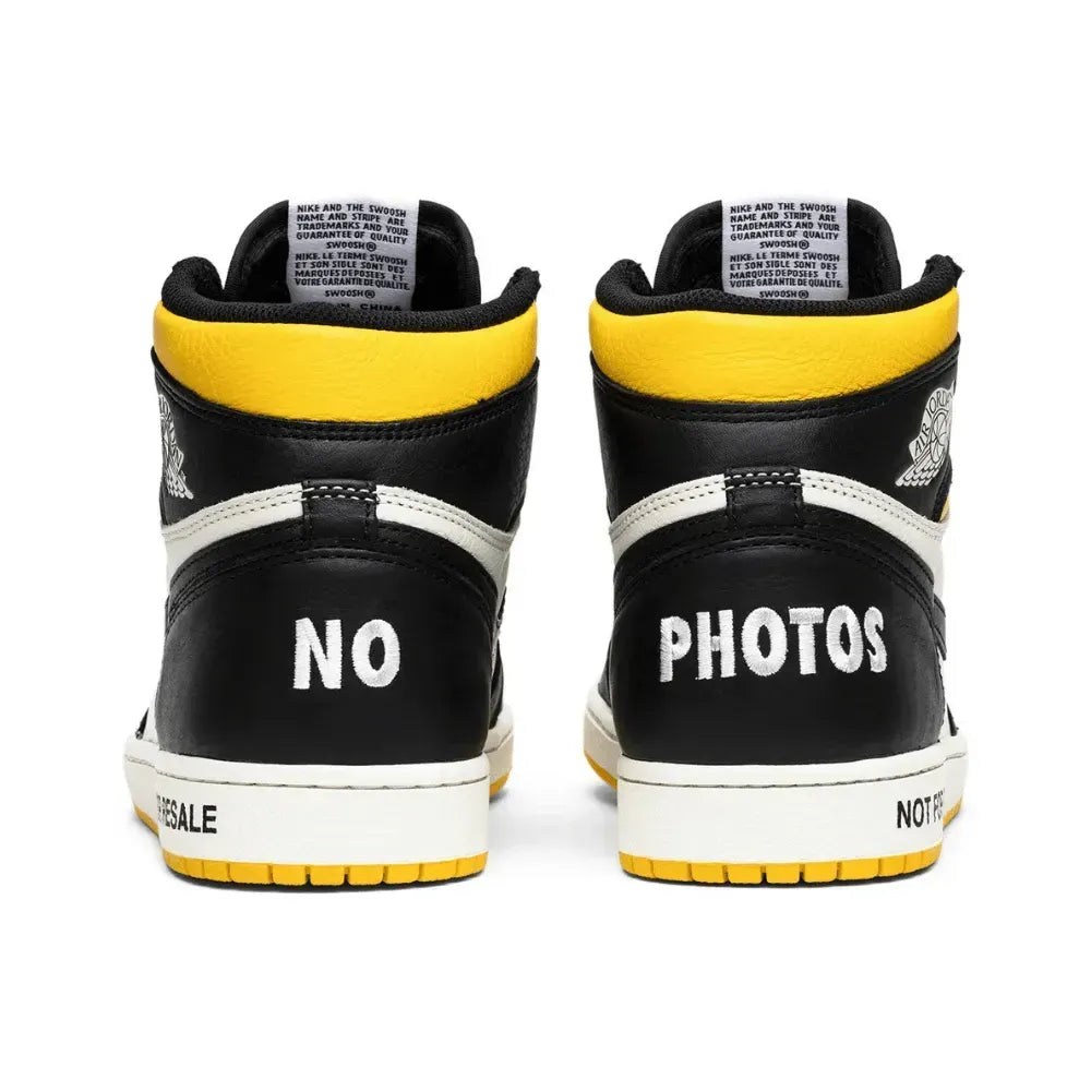 Air Jordan 1 High Not for Resale Varsity Maize