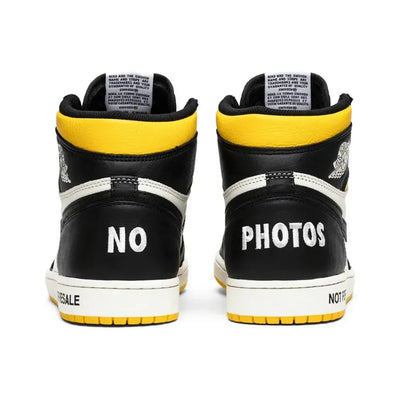 Air Jordan 1 High Not for Resale Varsity Maize