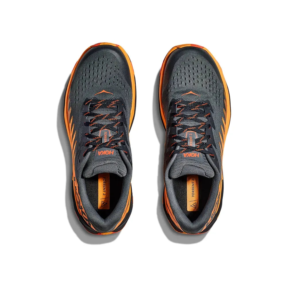 Hoka Torrent 3 Men’s Sneakers – Black/Orange