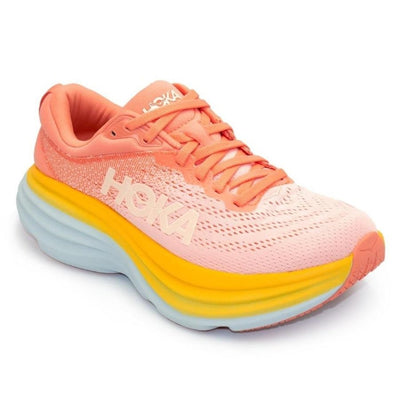 Hoka Bondi 8 – Peach/Yellow