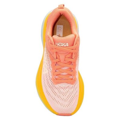 Hoka Bondi 8 – Peach/Yellow