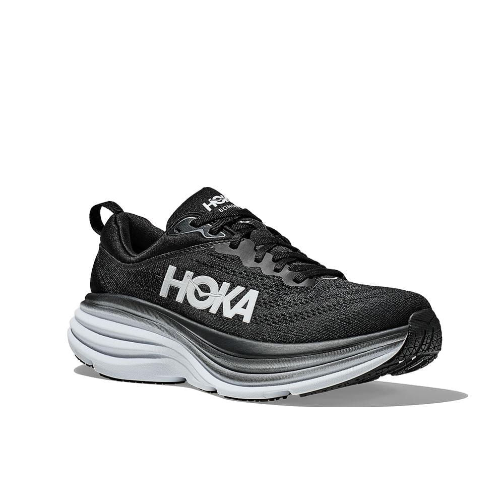 Hoka Bondi 8 – Black/White