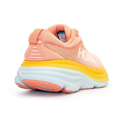 Hoka Bondi 8 – Peach/Yellow