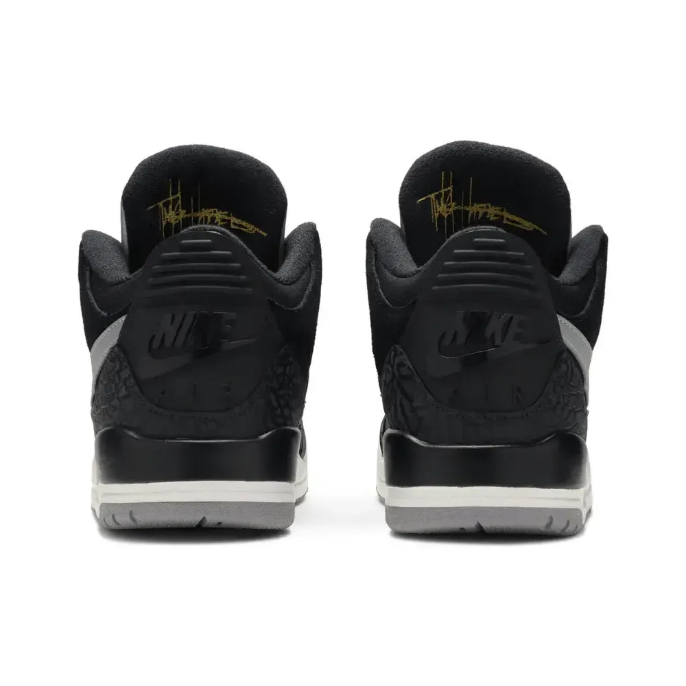 Air Jordan 3 Tinker Black Cement Gold