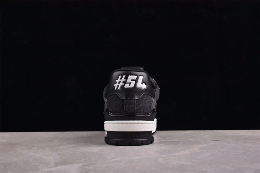 Louis Vuitton LV Trainer Black Damier 3D Denim