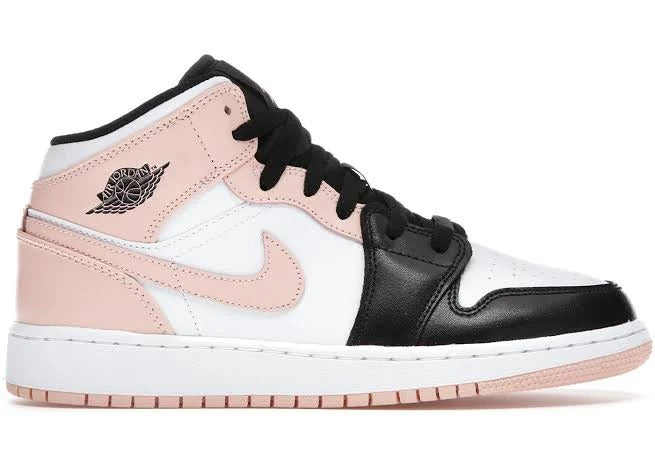 Jordan 1 Mid Arctic Orange Black Toe