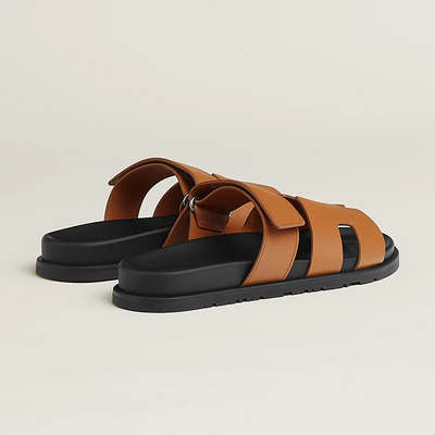 Hermès Chypre Sandal – Caramel/Black