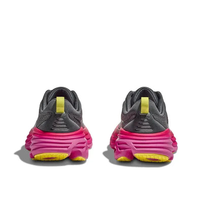 Hoka Bondi 8 Women’s Sneakers – Grey/Pink