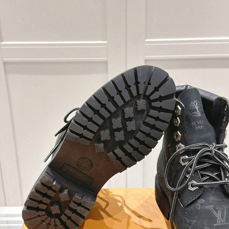 LV x Timberland Black Boot