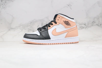 Jordan 1 Mid Arctic Orange Black Toe