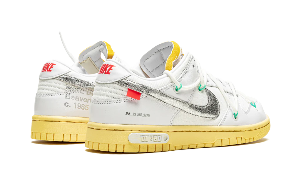 Nike Dunk Low Off White Lot 01:50