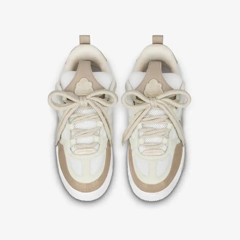 Louis Vuitton LV Skate Sneaker Beige White
